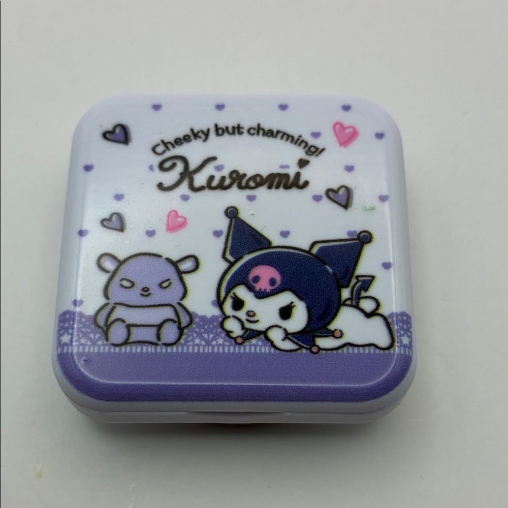 Kuromi Character Mirrored Pop Socket/Phone Holder. “Cheeky but charming”